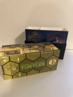Magic the Gathering Teenage Mutant Ninja Turtles Empty Gift/Fat Pack Storage Box - Image 1