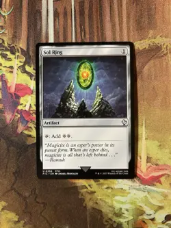 MTG Sol Ring (0356) [FINAL FANTASY Commander] Near Mint Magic - Image 1