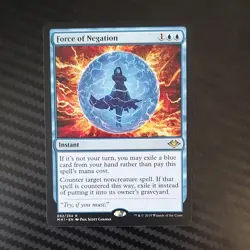 Wizards of the Coast Force of Negation MH1 Instant Rare Regular 052/254 - Image 1