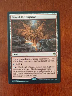 MTG Den of the Bugbear (254/524) Adventures in the Forgotten Realms NM - Image 1