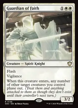 Guardian of Faith - 148 - SOC - NM - MTG Magic the Gathering - Image 1
