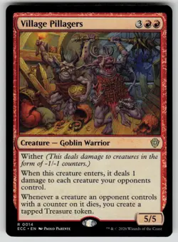Village Pillagers Normal R Commander: Lorwyn Eclipsed 14 NM - Image 1