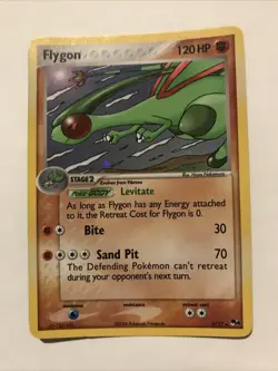FLYGON 3/17 Holo pokemon card POP Series 4 - Image 1