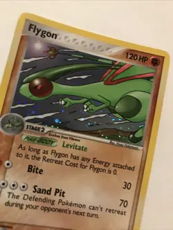 FLYGON 3/17 Holo pokemon card POP Series 4 - Image 2