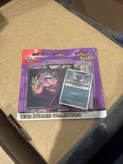 Pokemon TCG Ascended Heroes Gastly Tech Sticker Collection - NEW and SEALED - Image 1