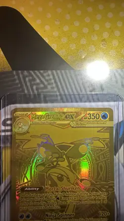 Mega Greninja EX Gold 122/086 Evolutions Secret Rare Holo 2016 ENG 350HP - Image 3