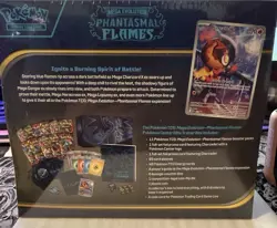 Pokemon TCG Phantasmal Flames Pokemon Center Exclusive ETB Elite Trainer Box - Image 2