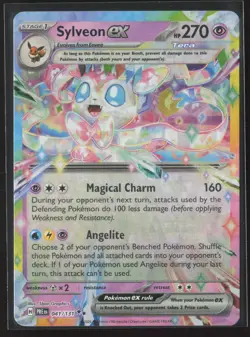 Sylveon ex 041/131 Holo Double Rare Prismatic Evolutions Pokemon Near Mint - Image 1