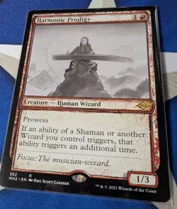 Harmonic Prodigy Showcase NonFoil MTG MH2 Modern Horizons 2 - Image 1