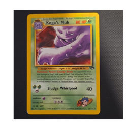 Pokemon WOTC Koga's Muk Rare 26/132 Gym Challenge EN Stage 1 2000 80HP Unlimited - Image 1