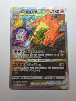 Charizard VSTAR SWSH262 Pokemon TCG Sword & Shield Full Art Promo NM - Image 1