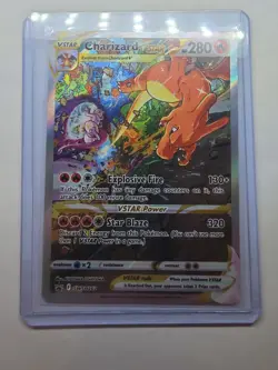 Charizard VSTAR SWSH262 Pokemon TCG Sword & Shield Full Art Promo NM - Image 3