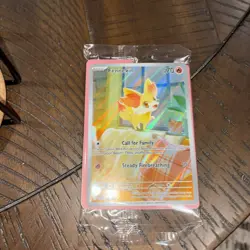 Pokemon Fennekin 080 - Black Star PROMO Sealed IN HAND Chaos Rising ETB - Image 1