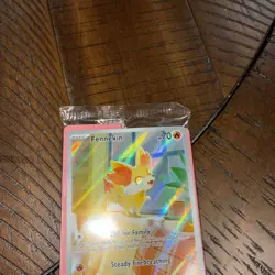 Pokemon Fennekin 080 - Black Star PROMO Sealed IN HAND Chaos Rising ETB - Image 2
