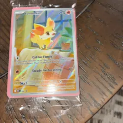 Pokemon Fennekin 080 - Black Star PROMO Sealed IN HAND Chaos Rising ETB - Image 4