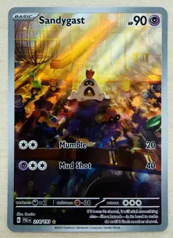 Sandygast 214/193 - SV02 : Paldea Evolved Illustration Rare Holo - Pokemon [NM] - Image 1