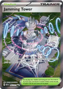 Jamming Tower 261/217 Ascended Heroes Ultra Rare NM Pokemon - Image 1