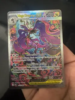 Pokemon TCG Mega Dragalge EX 118/086 Full-Art Special Illustration Rare! - Image 1