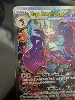 Pokemon TCG Mega Dragalge EX 118/086 Full-Art Special Illustration Rare! - Image 2