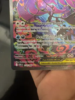 Pokemon TCG Mega Dragalge EX 118/086 Full-Art Special Illustration Rare! - Image 4