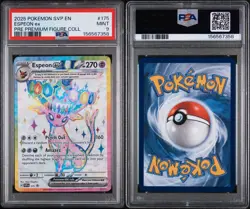 Pokemon TCG Espeon EX Premium Figure Collection 175 Black Star Promo - Image 3