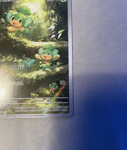 Pansage Illustration Rare Black Bolt English 89/86 Pokemon TCG NM - Image 4