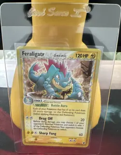 Pokemon TCG Dragon Frontiers Feraligatr 2/101 Delta Species Holo Rare - Image 1