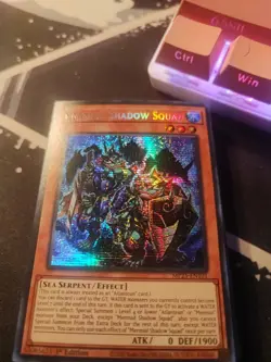 Yugioh Mermail Shadow Squad MP25-EN101 1st Edition Prismatic Secret Rare NM - Image 1