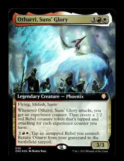 Otharri, Suns' Glory (Extended Art) 39 Foil M Commander: Phyrexia: All Will Be O - Image 1