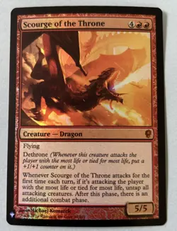 FOIL Scourge of the Throne ~ Mystery Booster [ NearMint ] [ Magic MTG ] - Image 1