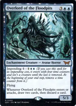 MTG Overlord of the Floodpits (68) | NM | Duskmourn (DSK) - Image 1
