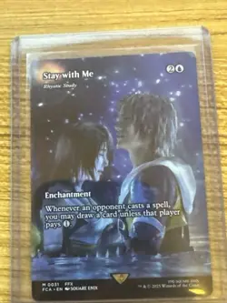 Stay with Me - Rhystic Study (Showcase) Final Fantasy: Through the Ages Regular - Image 1