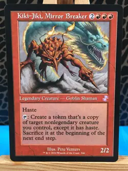 MTG - Kiki-Jiki, Mirror Breaker. Time Spiral Remastered - Timeshifted. Goblin. - Image 1