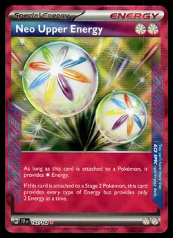 Neo Upper Energy 162/162 ACE SPEC Rare Temporal Forces Pokemon Holo NM - Image 1
