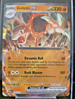 Golem ex 76/165 Scarlet & Violet 151 Pokemon TCG 2023 - Image 1