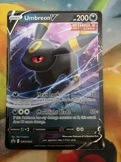 Umbreon V - SWSH203 - Promo - Sword & Shield Promo - Holo NM/M - SWSD - Image 1