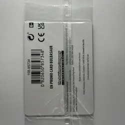 Bulbasaur 001/165 (151 Stamped) Sealed Pokemon Promo Near Mint - Image 2