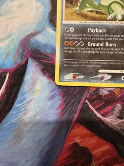 Tyranitar 17/123 Mysterious Treasures Holo Rare NM 2007 Pokemon TCG - Image 2