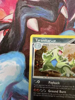 Tyranitar 17/123 Mysterious Treasures Holo Rare NM 2007 Pokemon TCG - Image 3