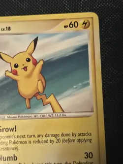 Pokemon Pikachu Promo Pop Series 9 15/17 LP - Image 3