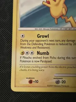 Pokemon Pikachu Promo Pop Series 9 15/17 LP - Image 5