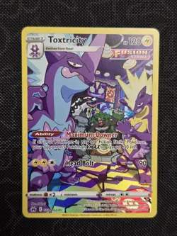 Pokemon Toxtricity GG09/GG70 CRZ Crown Zenith Galarian Gallery NM Near Mint - Image 1