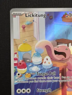 Lickitung - 180/162 - SV05: Temporal Forces - Illustration Rare NM - Pokemon TCG - Image 2