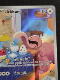 Lickitung - 180/162 - SV05: Temporal Forces - Illustration Rare NM - Pokemon TCG - Image 3