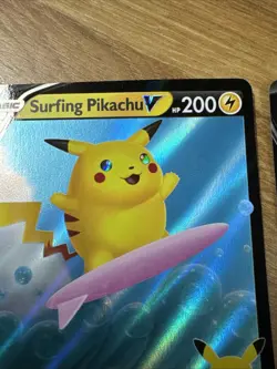 Pokemon Celebrations Flying Pikachu V #006/025 + Surfing Pikachu V #008/025 - Image 4