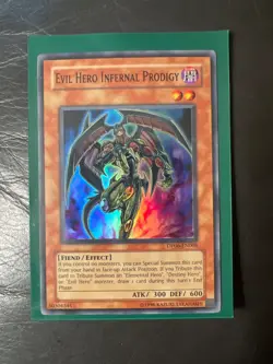 Evil Hero Infernal Prodigy DP06-EN008 - Jaden Yuki 3 - Unlimited - Image 1