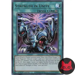 Yugioh Strength in Unity MP20-EN247 Ultra Rare 1st Edition NM - Image 1