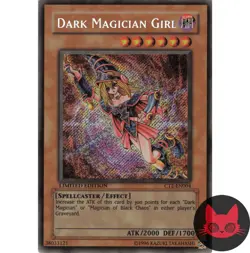 Yugioh Dark Magician Girl CT2-EN004 Secret Rare Limited Edition MP - Image 1