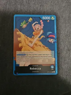 One Piece TCG OP15 English Rebecca Leader OP15-039 Leader - Image 1
