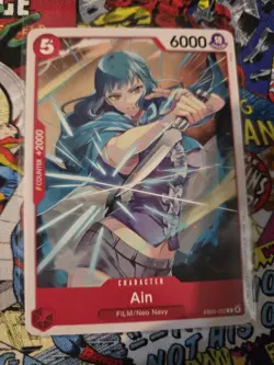 One Piece Heroines Edition #EB03-002 Ain tcg Near Mint or Better - Image 1